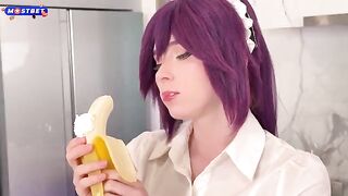 That's why she's an anime girl, so she can always get fucked rough