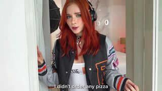 The girl knows what to do if she can't pay, she fucks