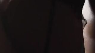 The guy penetrated the girl in her stockings