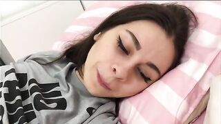 The guy gently fucked his girlfriend with caresses and passion