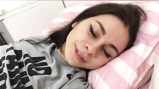 The guy gently fucked his girlfriend with caresses and passion