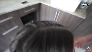 You can finish on her juicy ass without any interruptions, a true delight