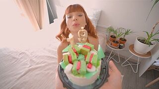 Now she can do anything after receiving a special birthday gift!
