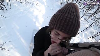 A walk with my stepsister in the park turned into a passionate encounter