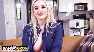 Curvy blonde PAWG Blake Blossom fucked by Leo Valentino in hardcore action