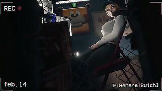 FNAF Security Breach Vanessa gets fucked in the office at Freddy Fazbear Mega Pizzaplex
