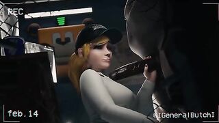 FNAF Security Breach Vanessa gets fucked in the office at Freddy Fazbear Mega Pizzaplex