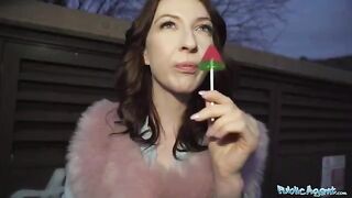 The guy took Chanel Kiss’s cock in his mouth and was paid for the sex