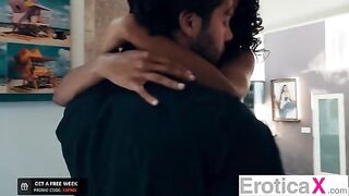 A cheating wife seduces another man to get pregnant through EroticaX
