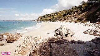 Reislin enjoyed sex on a nude beach during her vacation