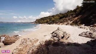 Reislin enjoyed sex on a nude beach during her vacation