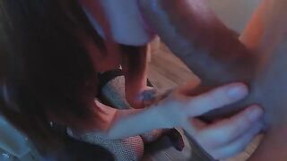 A girl with a stunning ass gets fucked deep and hard