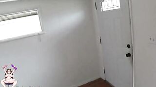 Desperate squatter offered pussy to the homeowner in a steamy scene