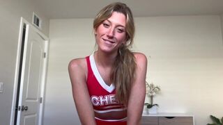 Special support for cheerleaders, featuring Addison Vodka’s captivating blonde charm