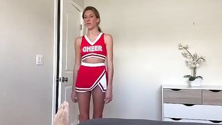 Special support for cheerleaders, featuring Addison Vodka’s captivating blonde charm
