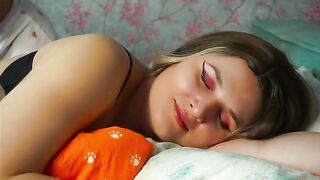 The stepson seduces his sexy stepmom who is tired and exhausted