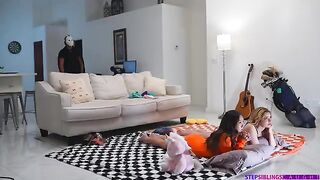 A bunch of wet pussies in action, showcasing everything from sensual licking to intense doggystyle