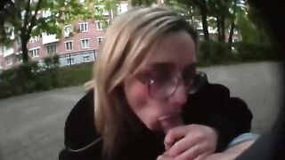 A couple has sex right on the street, no one is judging them