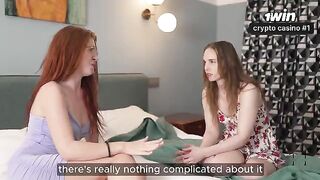 The girlfriends are not so innocent, they just love to have fun with guys