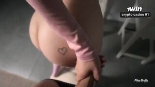 The guy made the girl cum and they both got a lot of pleasure