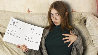 Hypnosis with boobs, learning rules has never been so easy - a hot teacher scenario