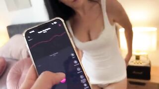 The toy's functionality drives you crazy and brings you to orgasm in HD