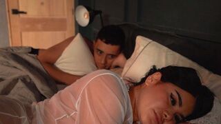 I couldn't sleep thinking about his lips and her moans