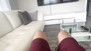 A girl with a big ass gets fucked in the ass by her stepbrother