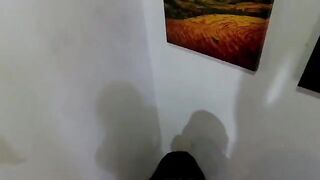 The girl has an anal sex while her boyfriend films it