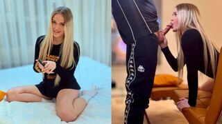 A beautiful girl never gets tired of having sex with her stepbrother