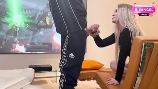 A beautiful girl never gets tired of having sex with her stepbrother
