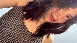 A young Filipino girl is ready to get naked anytime