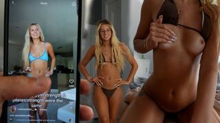The girl is very excited, but the guy does not want to give her sex