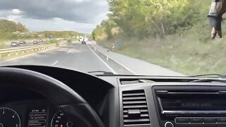 The guy fucked his step sister in the car of an Uber driver
