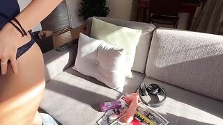 A moment of pure pleasure, free from any trace of shame - hot MILF action