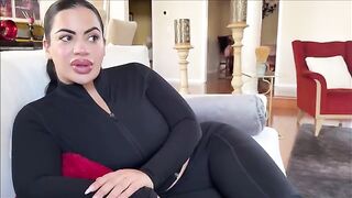 The stepmom’s tight nipples need to be licked by a guy