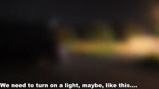 A girl has an intense experience in a car with strangers for the first time