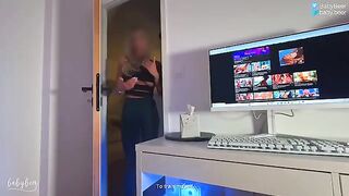 She’s trying to imitate her idol, a famous porn actress
