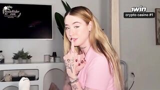 A hot Russian girl gets her mouth filled with cum in a steamy scene