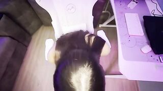 A cute 18-year-old girl got her ass fucked at home in POV style