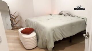 A girl catches her best friend's boyfriend with her boobs