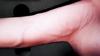 I play with my pussy with a gentle dildo, and it makes me come irresistible