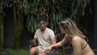 Girl swallows cock completely - do not choke, sweetie, it’s riskier