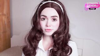 The girl in a roleplay ritual was fucked by a guy on Halloween night