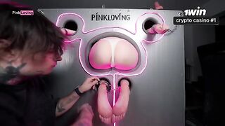 The gloryhole is the best place for a wet pussy fill