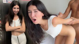 She was caught in a compromising situation by her neighbor
