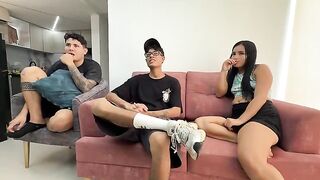 A girl has sex with her best friend, exploring new things in a steamy session