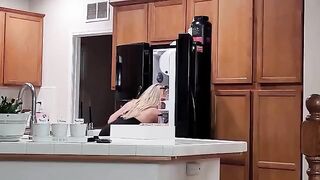 A hot blonde woman is getting fucked by her neighbor in POV