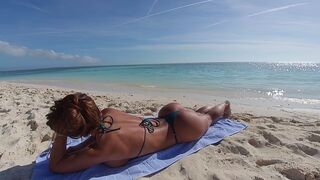 The girl has a huge ass, which is very popular with the guys