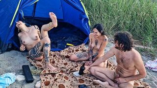 We parked by the woods and fucked like at home